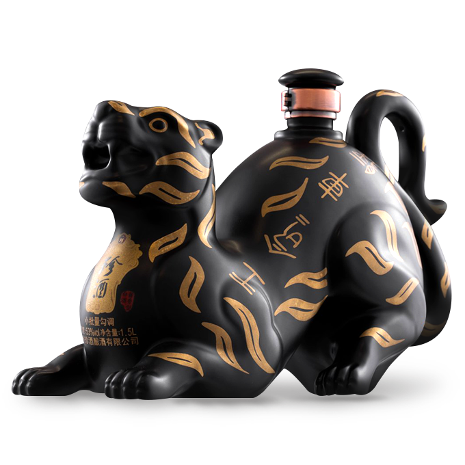 珍酒·錯(cuò)金銘文虎
